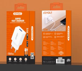 Bộ sạc 3.1A ADVOLT